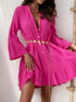 button-detail-notched-long-sleeve-dress OhSoStyled - Sophia's Style in Dust Storm-8